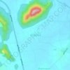 Phum Andoung Russey topographic map, elevation, terrain