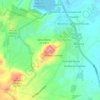 Monte Lucchetti topographic map, elevation, terrain