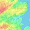 Les Vaux Grapins topographic map, elevation, terrain