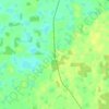 Davis topographic map, elevation, terrain