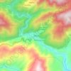 Nafra topographic map, elevation, terrain