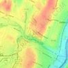 Belleville Park topographic map, elevation, terrain