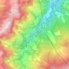 Molino della Pergola topographic map, elevation, terrain
