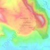 Puncak Harapan topographic map, elevation, terrain