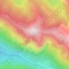 La Dent d'Orlu topographic map, elevation, terrain