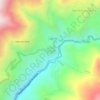 San José topographic map, elevation, terrain