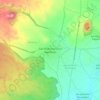 San Buenaventura Nealtican topographic map, elevation, terrain