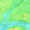 Hinsdale topographic map, elevation, terrain