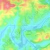 North Canton topographic map, elevation, terrain