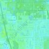 Worthington Country Club topographic map, elevation, terrain