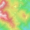 Santa Fe de Montseny topographic map, elevation, terrain