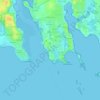 Kernevest topographic map, elevation, terrain