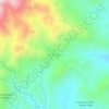 La Estrella topographic map, elevation, terrain