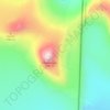 Suliskongen topographic map, elevation, terrain