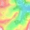 Yosemite Point topographic map, elevation, terrain