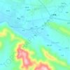 河南 topographic map, elevation, terrain