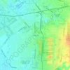 Petersburg topographic map, elevation, terrain