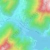Pieve di Ledro topographic map, elevation, terrain