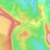 Población de Arreba topographic map, elevation, terrain