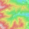 Carda topographic map, elevation, terrain