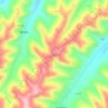 山庄 topographic map, elevation, terrain