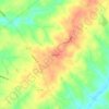 Keowee topographic map, elevation, terrain
