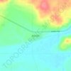 Monitor topographic map, elevation, terrain