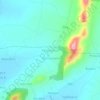 Kenya Gauze topographic map, elevation, terrain