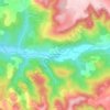 Saint-Maurice-de-Sorgues topographic map, elevation, terrain