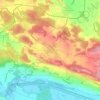 Oberneunforn topographic map, elevation, terrain