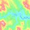 Silver City topographic map, elevation, terrain