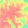 Jason topographic map, elevation, terrain