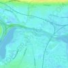 Bastion 3, Hilsea Lines topographic map, elevation, terrain