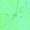 La Salle topographic map, elevation, terrain
