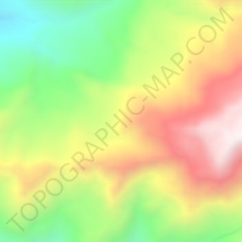 Southern Nations, Nationalities, and Peoples Region (SNNPR) topographic  map, elevation, terrain