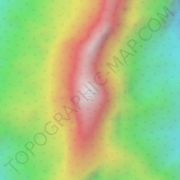 Gunung Api topographic map, elevation, terrain