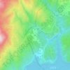 A Illa topographic map, elevation, terrain