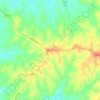 Fremont topographic map, elevation, terrain