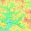 Isaqueena Park topographic map, elevation, terrain