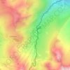 Pas de la Casa topographic map, elevation, terrain