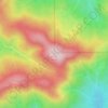 Forest Peak topographic map, elevation, terrain