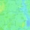 Eastgate topographic map, elevation, terrain