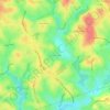 Marsh Creek topographic map, elevation, terrain