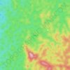 Pawa topographic map, elevation, terrain
