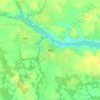 Bori topographic map, elevation, terrain