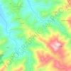 Pellegrino topographic map, elevation, terrain