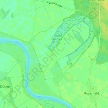 Neubleesern topographic map, elevation, terrain