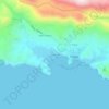 Χρυσογιάλι topographic map, elevation, terrain