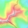 Nevado Juncal topographic map, elevation, terrain