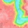 Romeny topographic map, elevation, terrain